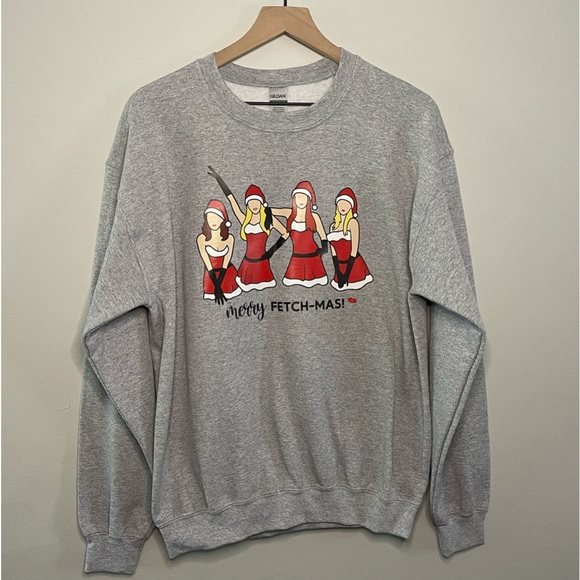 Merry Fetchmas Screenprint Sweatshirt - Picture 2 of 5